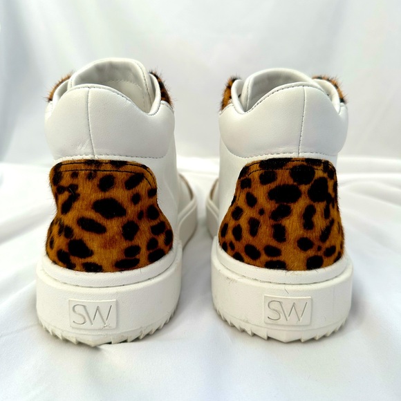Stuart Weitzman Ryan High-top Sneaker - Size 37.5 - Picture 4 of 7